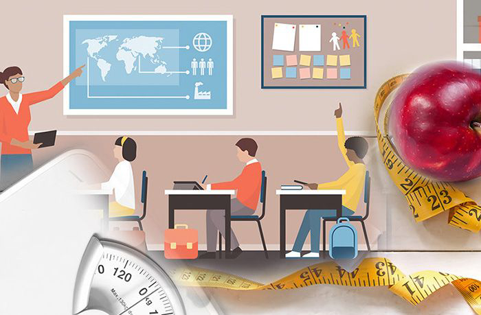 Classroom illustration