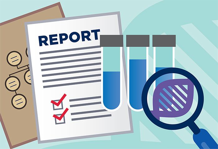 DNA testing illustration