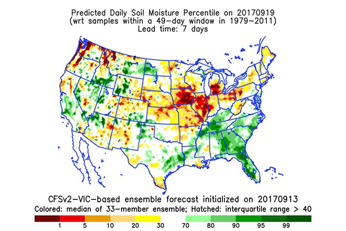 Drought map