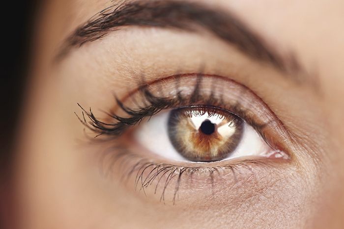Closeup of eye