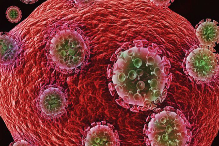 HIV release from cell