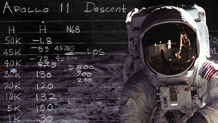 aldrin on the moon