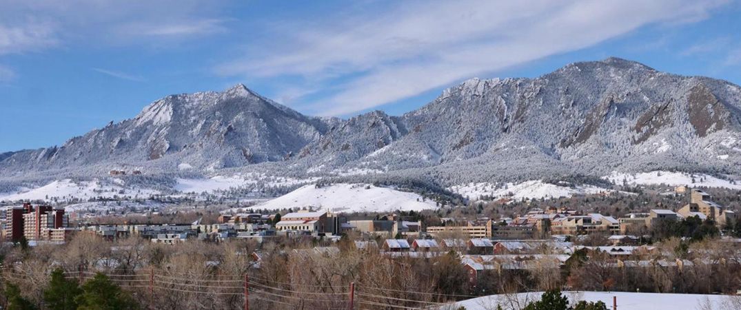 snow-covered mountains