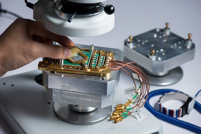The machinery used in quantum computing