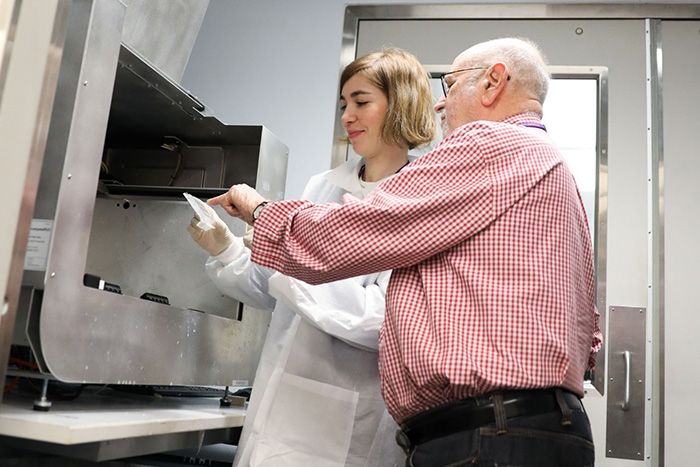 Maite Sabalza, PhD, and Daniel Malamud, PhD