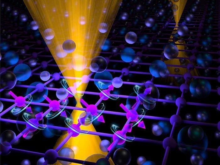 Image of new magnetic semimetal