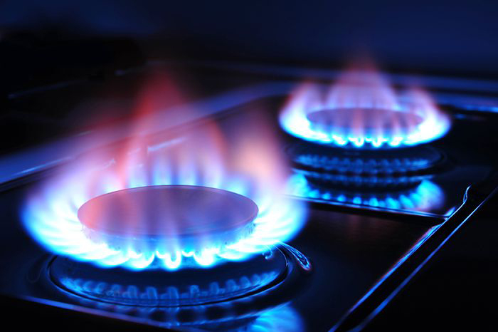 Burners on a stove
