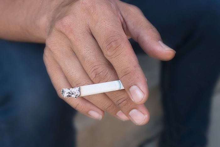 Man smoking