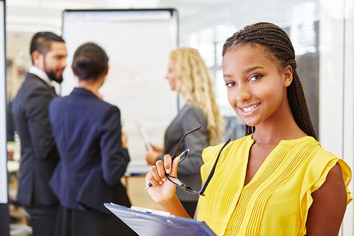 Youth starting summer job