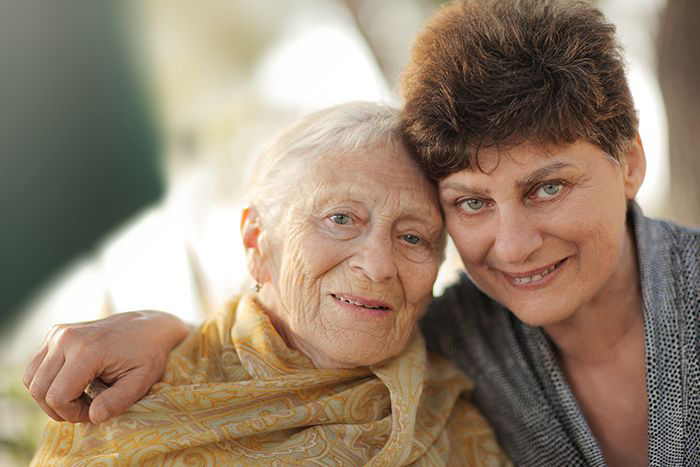 Image: mother and daughter