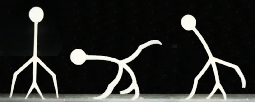 Stick figure illustration