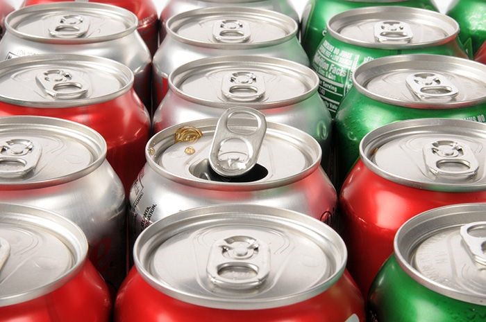 soda cans