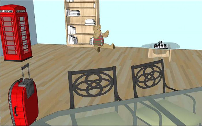 Illustration: UC Davis neuroscientists are using virtual reality to investigate how memories are organized.