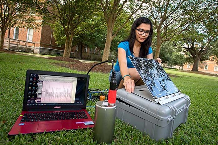 Tulane student Sarah Oliva