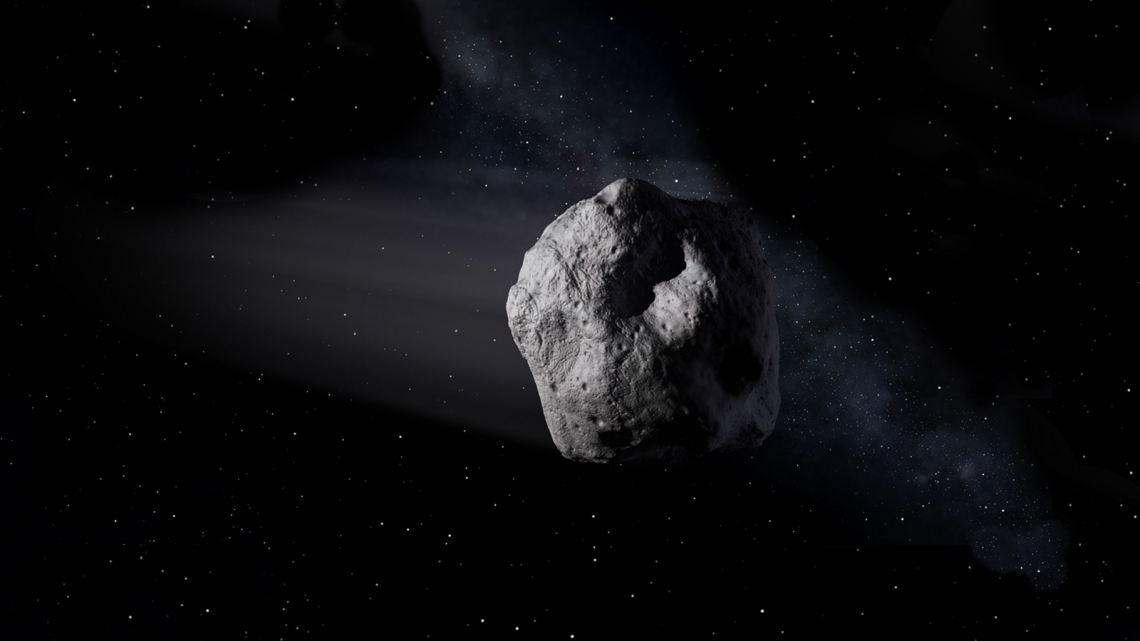 Astronomers want your help hunting for asteroids; Artist's impression of a near-Earth object in space. NASA is on the lookout for near-Earth objects – neighboring asteroids and comets – that could possibly impact Earth.NASA/JPL-Caltech