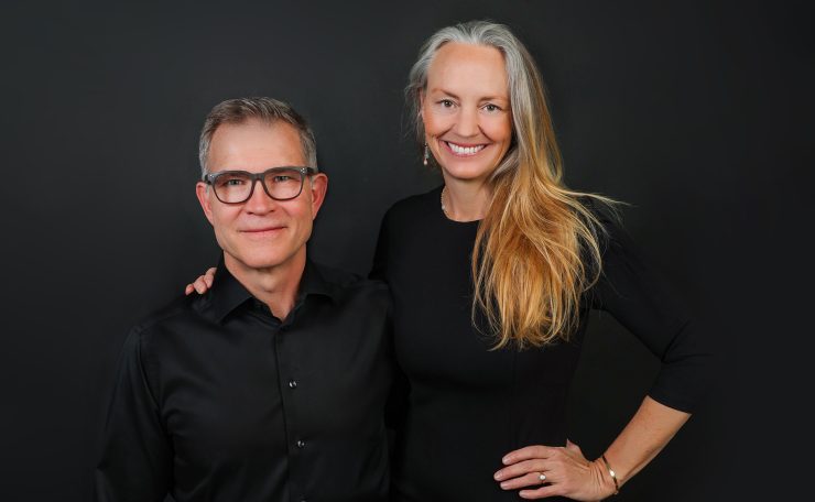 Revolutionizing the Treatment of Brain Disorders; Photo of David and Jan Baszucki, Credit: Baszucki Group