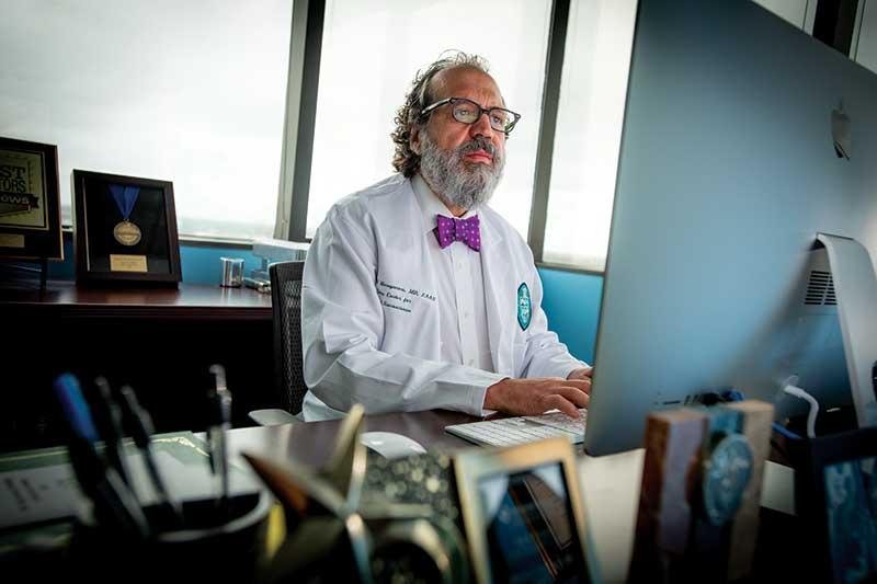 "As Life Expectancy Rises, So Does The Rate of Dementia; photo of Dr. Demetri Maraganore"