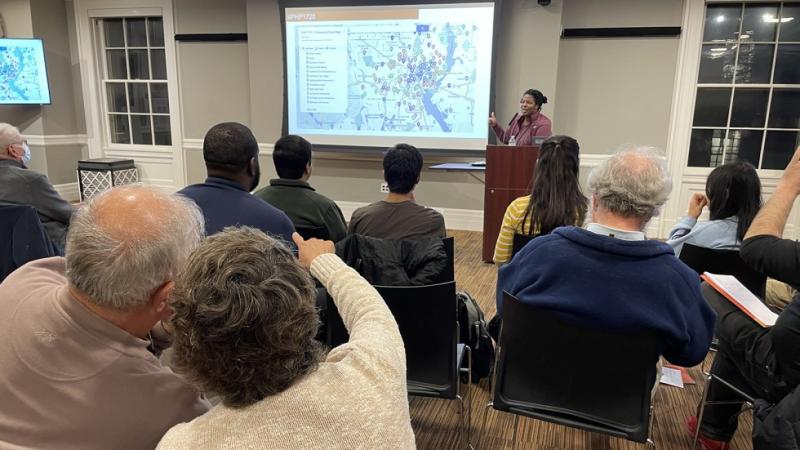 The Community Noise Labe was founded by assistant Professor of Epidemiology Erica Walker with the aim to work directly with local communities to inform solutions on their specific environmental issues.