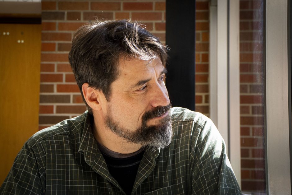 "Studying the Nature of the Earth, Under Earthquakes; By combining his passion for collecting rocks with a knack for solving problems using the science of physics, Eric Sandvol has spent more than two decades studying the Earth with a specific focus on mountain ranges, or what he calls “mountain belts.” Pate McCuien/University of Missouri"