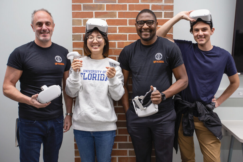 "It Makes Us Feel Powerful: Unlocking Virtual-Reality's Potential for People With Autism; Nigel Newbutt with Irene Kao, Marc Francois and Zachary Larson, members of the Equitable Learning Technology Lab."
