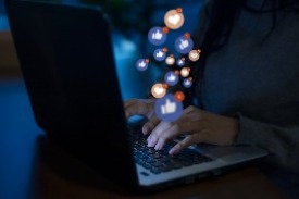 woman at computer