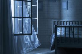 Bedroom window open