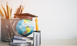 Picture of a globe