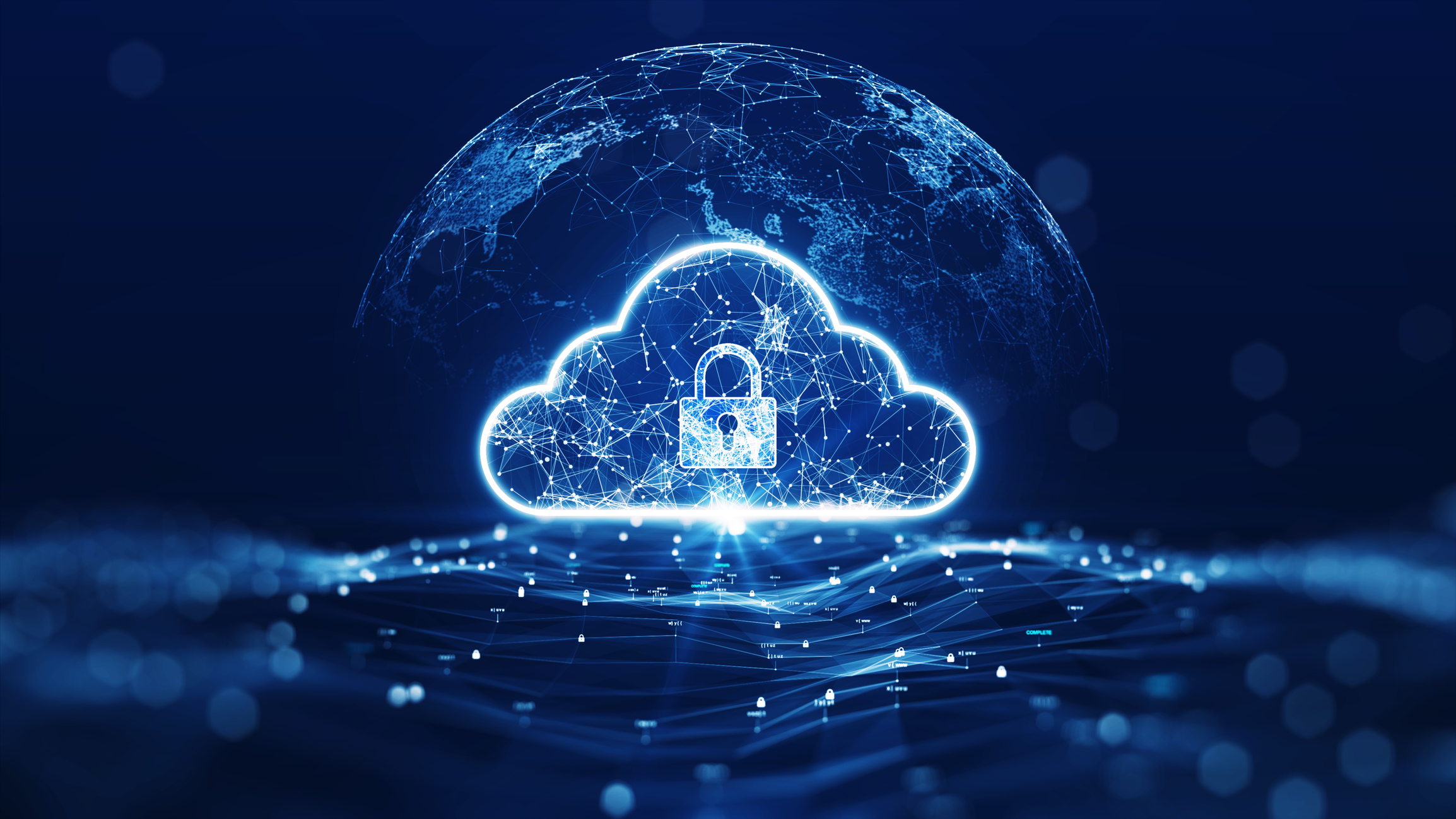 stock image cloud security