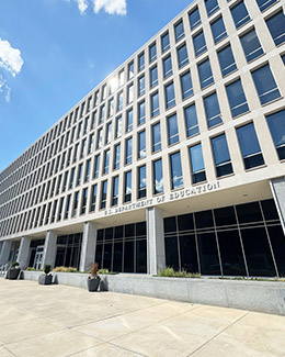Department of Education building in DC