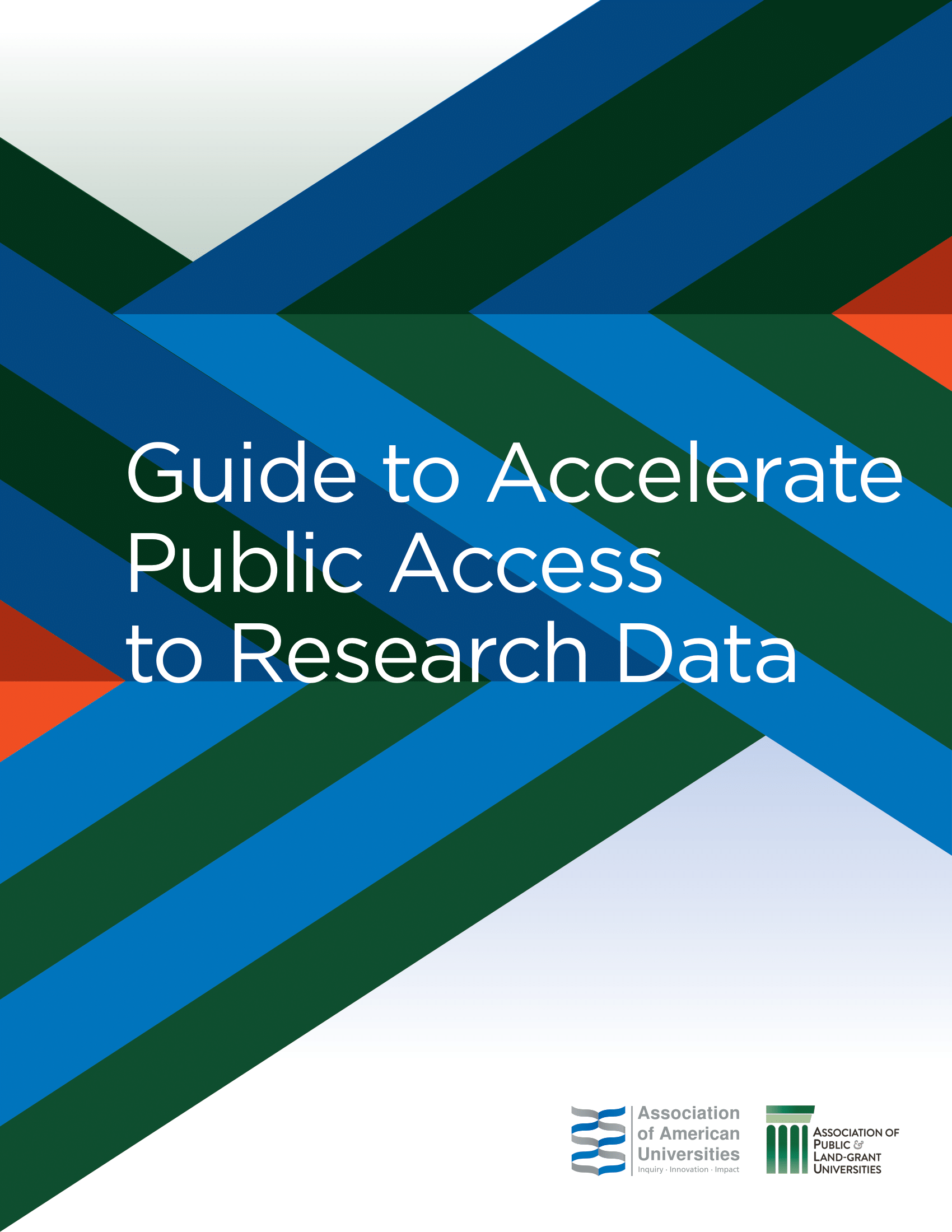 Guide to Accelerate Public Access to Research Data front cover
