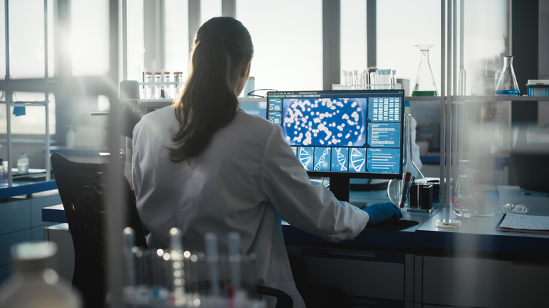 Researcher at work, America COMPETES