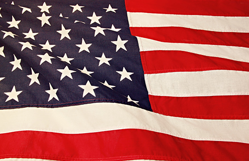 The American Flag.