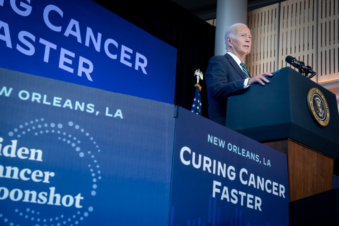 President Biden speaks in New Orleans at ARPA-H event.