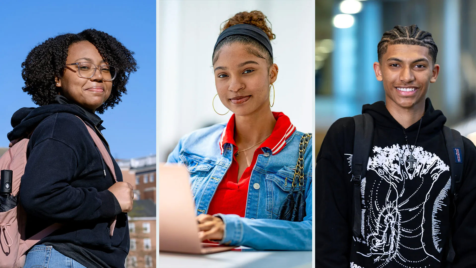 University of Maryland students who are part of the Terrapin Commitment program