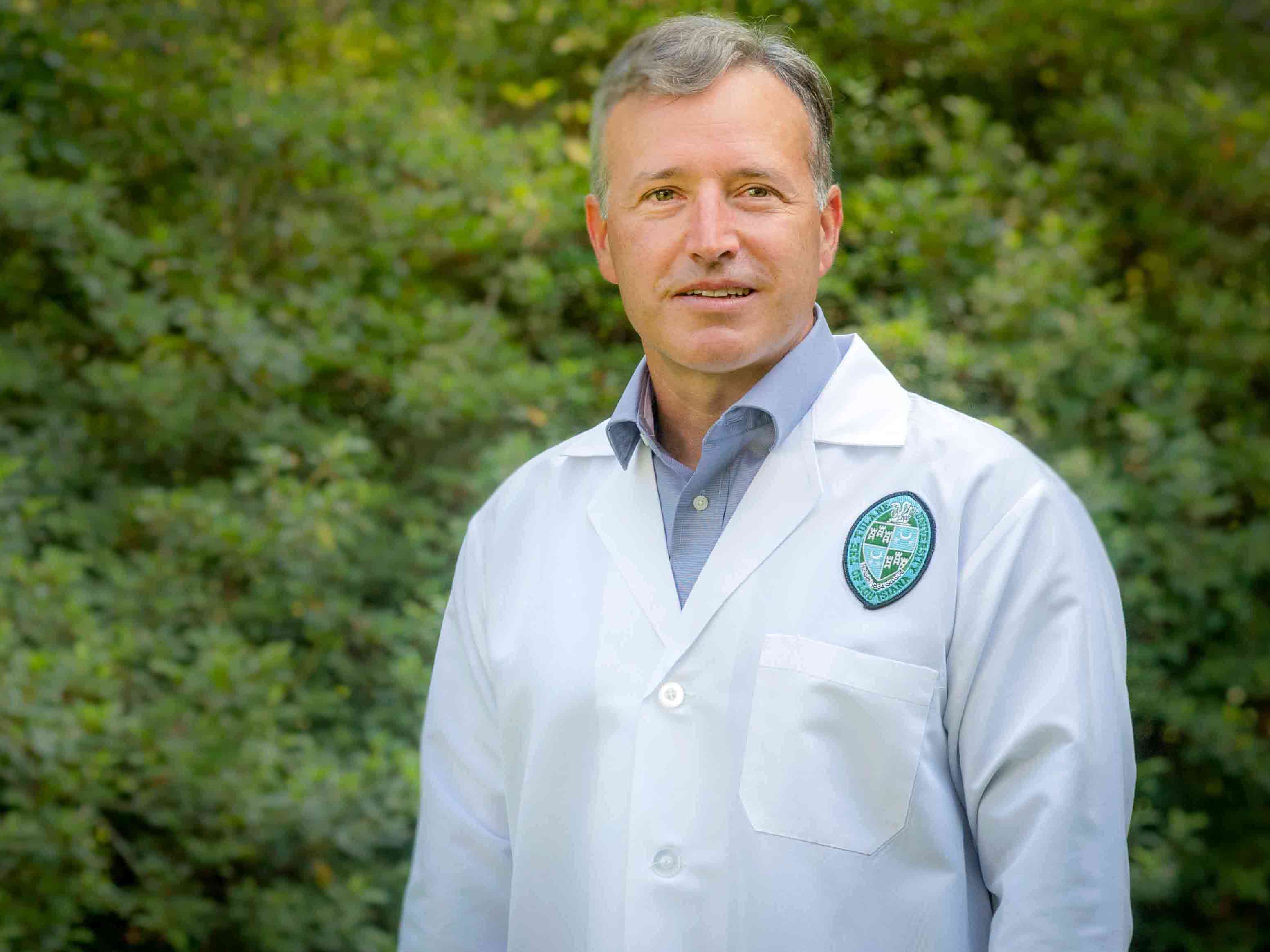 Chad Roy, director of infectious disease aerobiology at Tulane National Primate Research Center