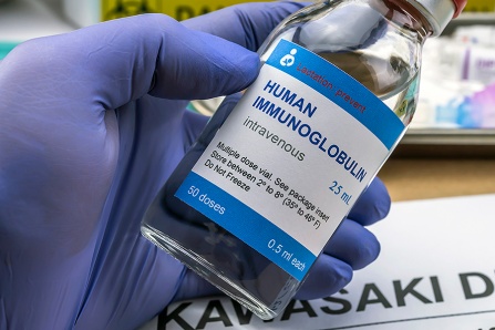 Kawasaki disease is tested for resistance against Intravenous immunoglobulin (IVIG)