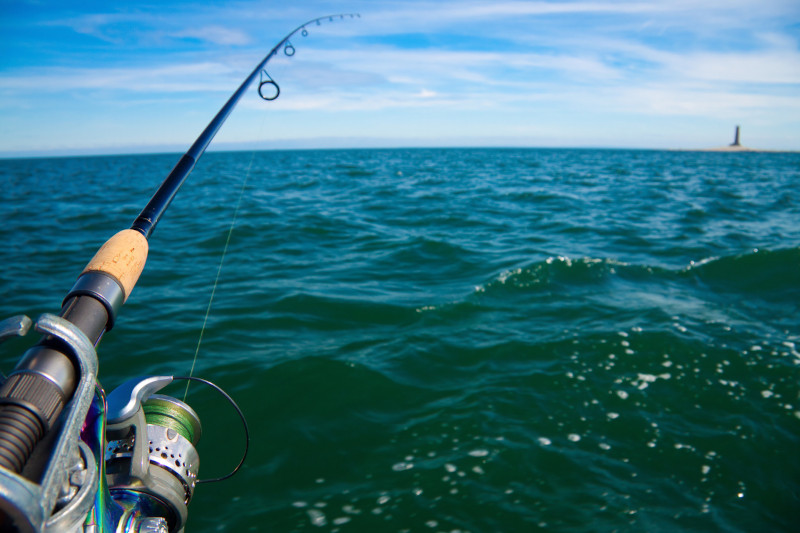 Fishing in Lake Ontario