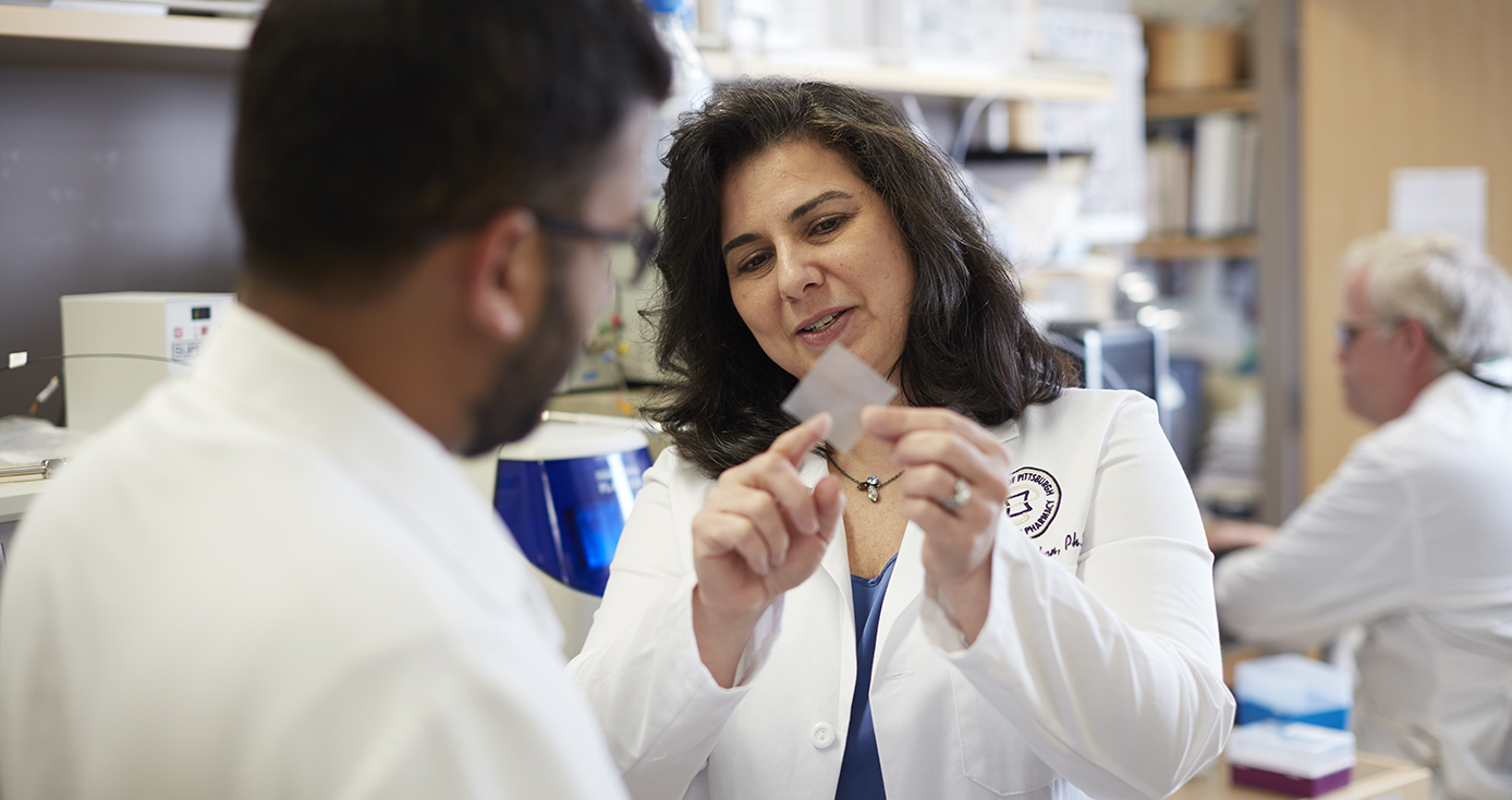 Lisa Rohan, an associate professor in the Department of Pharmaceutical Sciences in Pitt’s School of Pharmacy