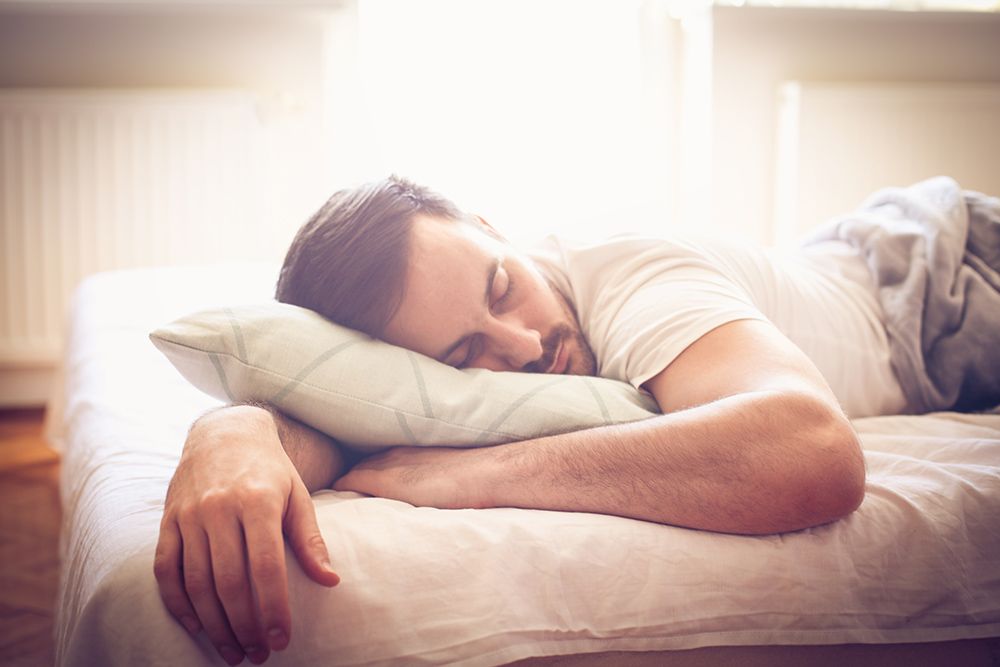 Man sleeping