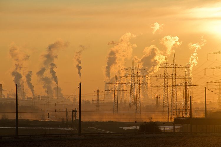 Pollution at dawn