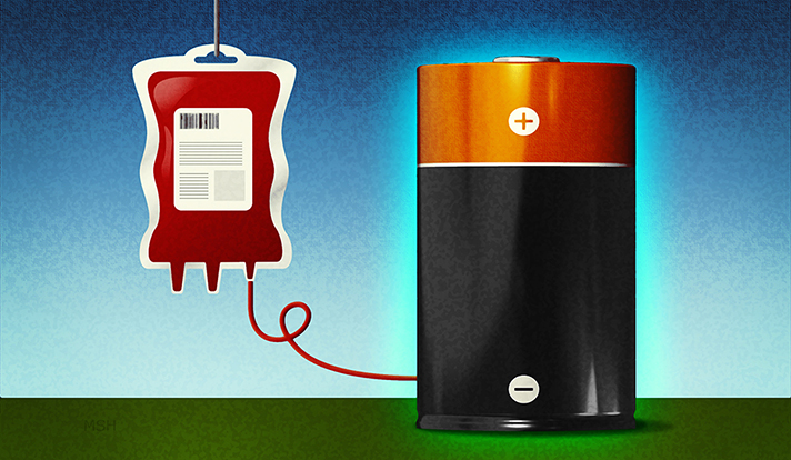 Plasma battery image