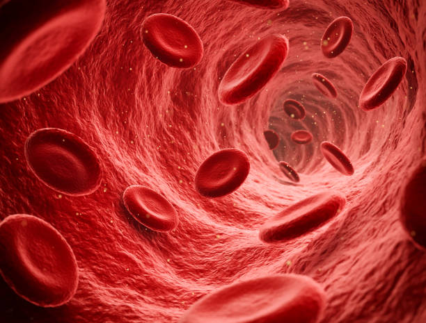 Blood cells clotting
