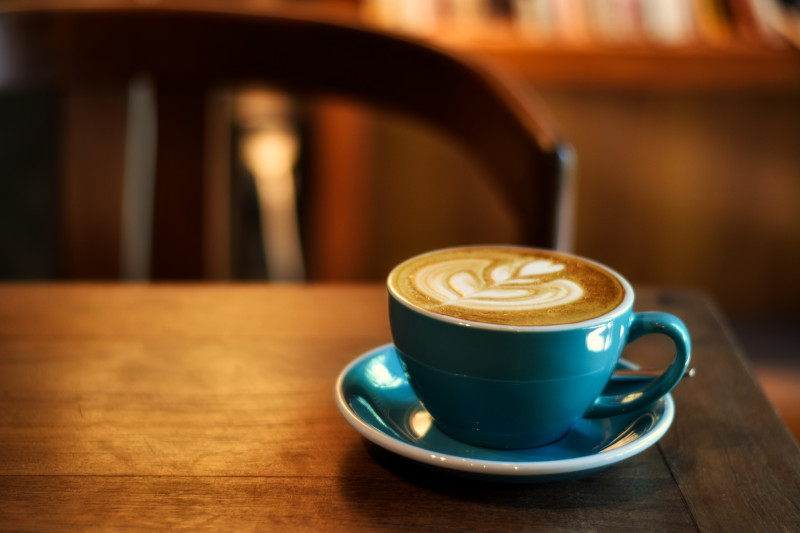cup of coffee with caffeine