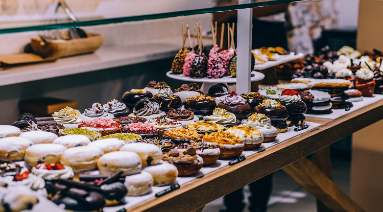 A table of assorted desserts