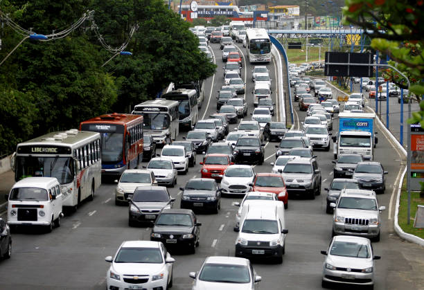 Congested highway, highway death toll