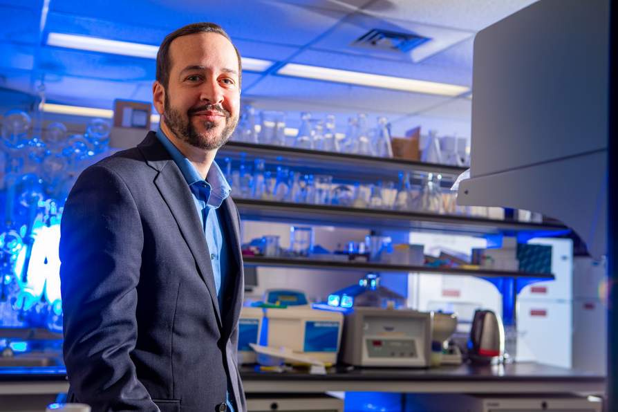 Researcher Jonathan Lovell at University at Buffalo