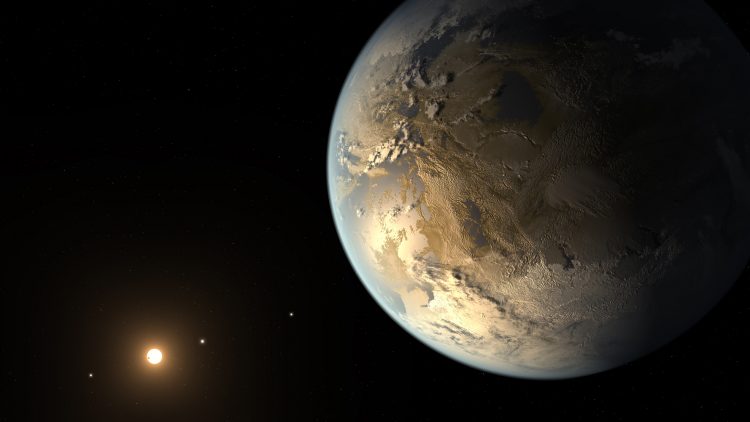 Kepler-186f, an example of exoplanets