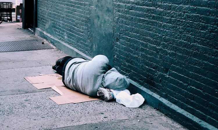 homeless person