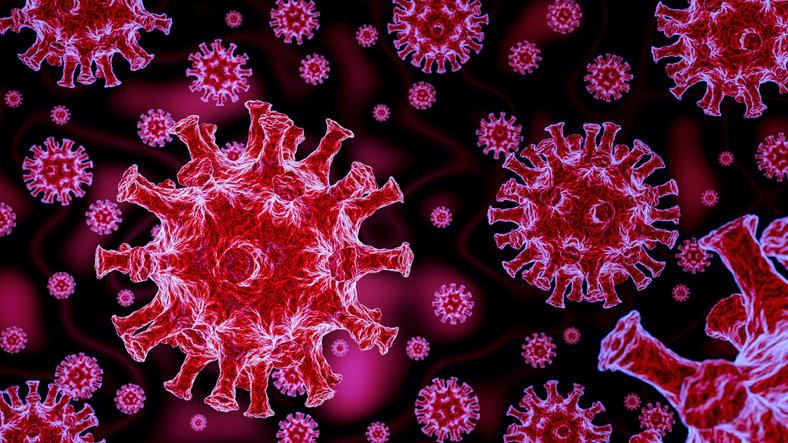 picture of COVID-19 spike protein, omicron variant