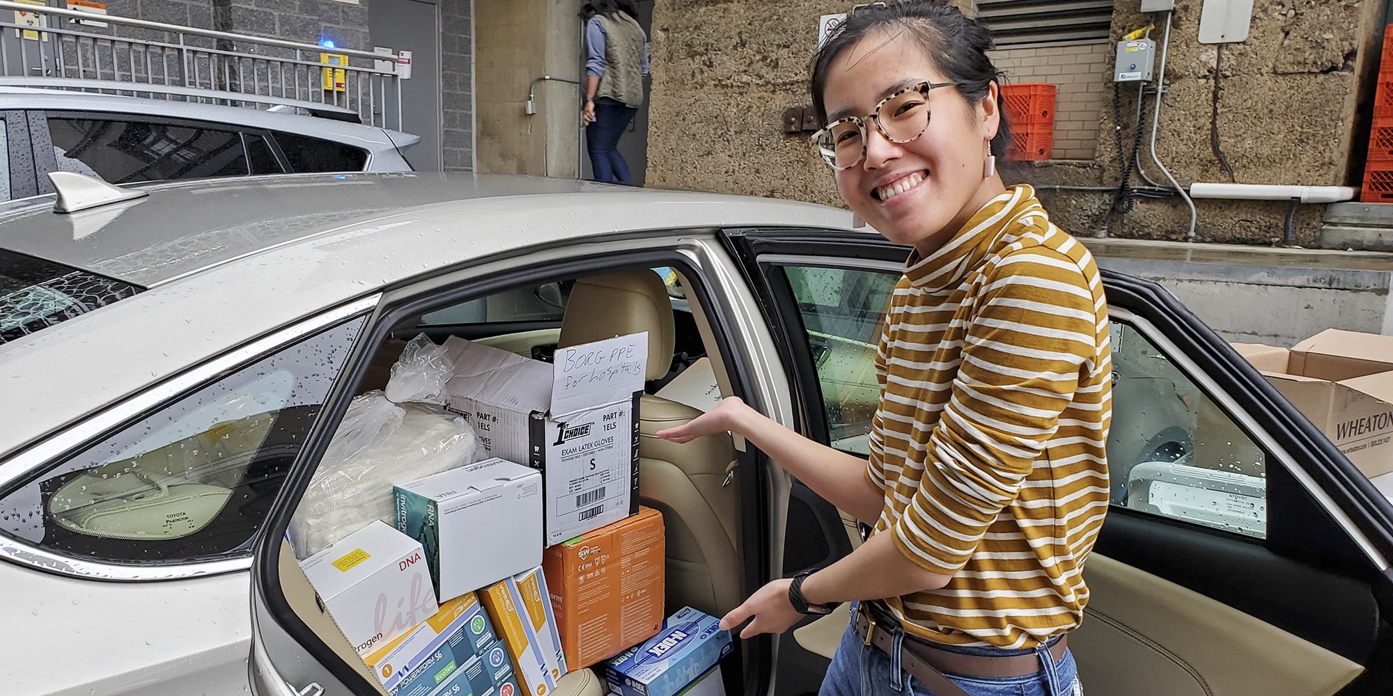 Angela Lai, a postdoctoral fellow